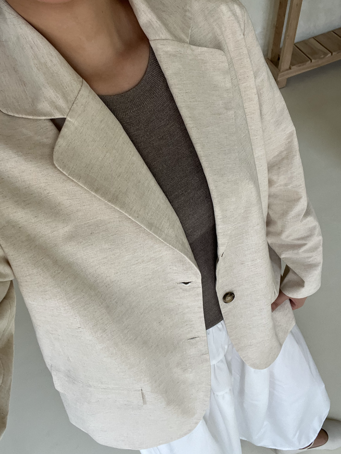Hati Linen Blazer