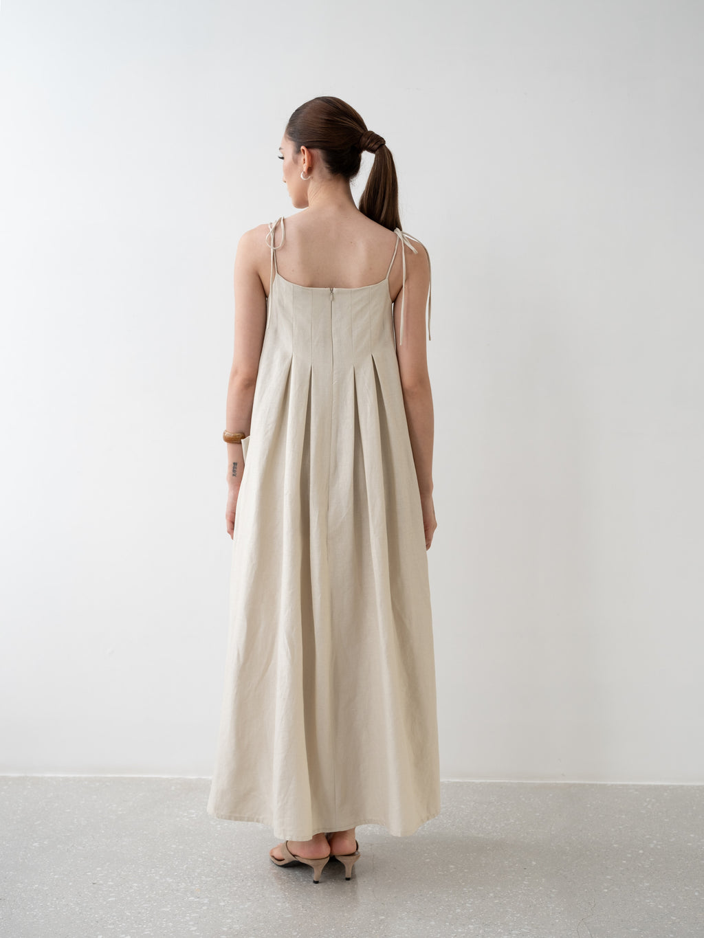 Peggy Pleated Dress