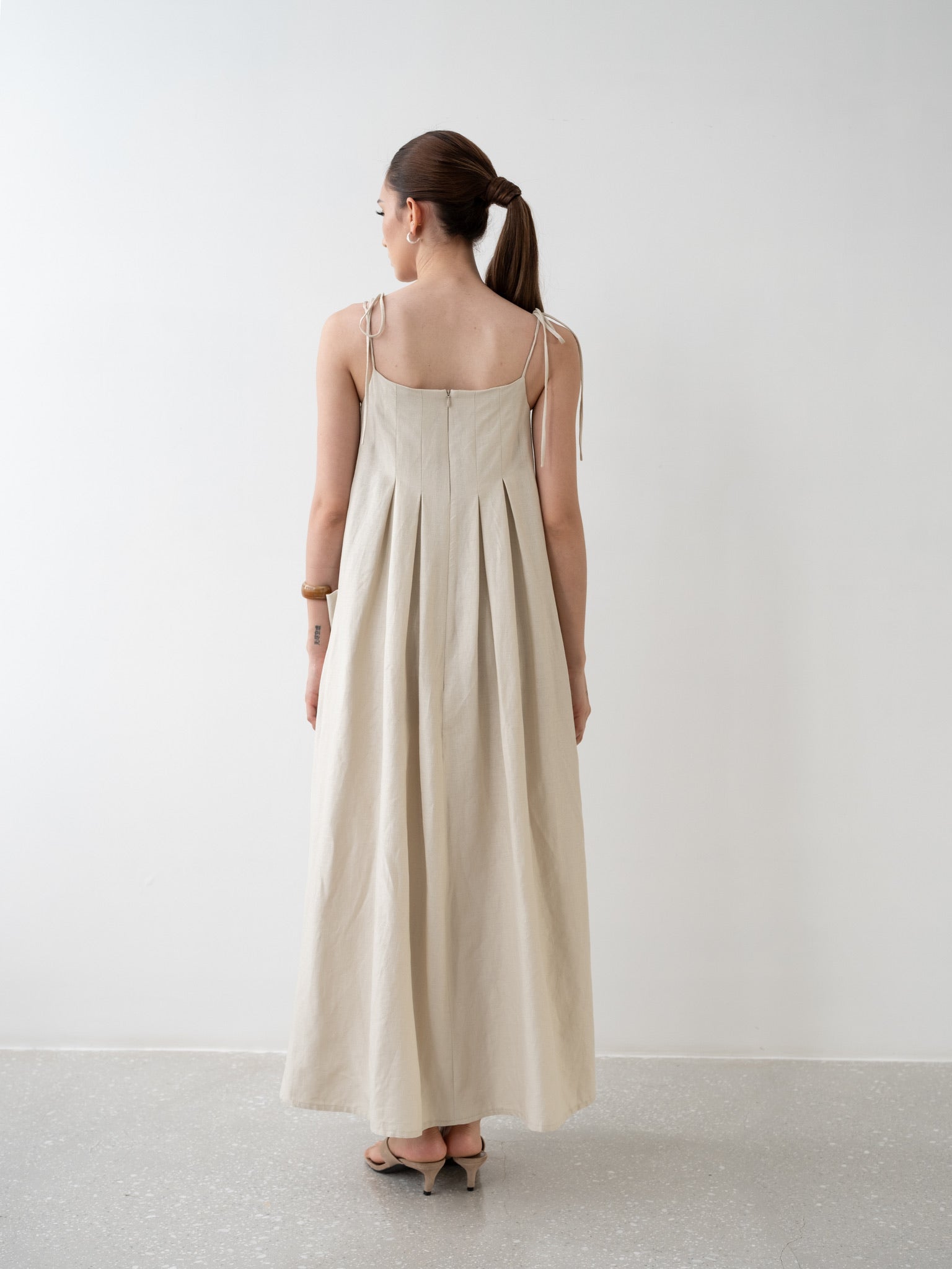 Peggy Pleated Dress