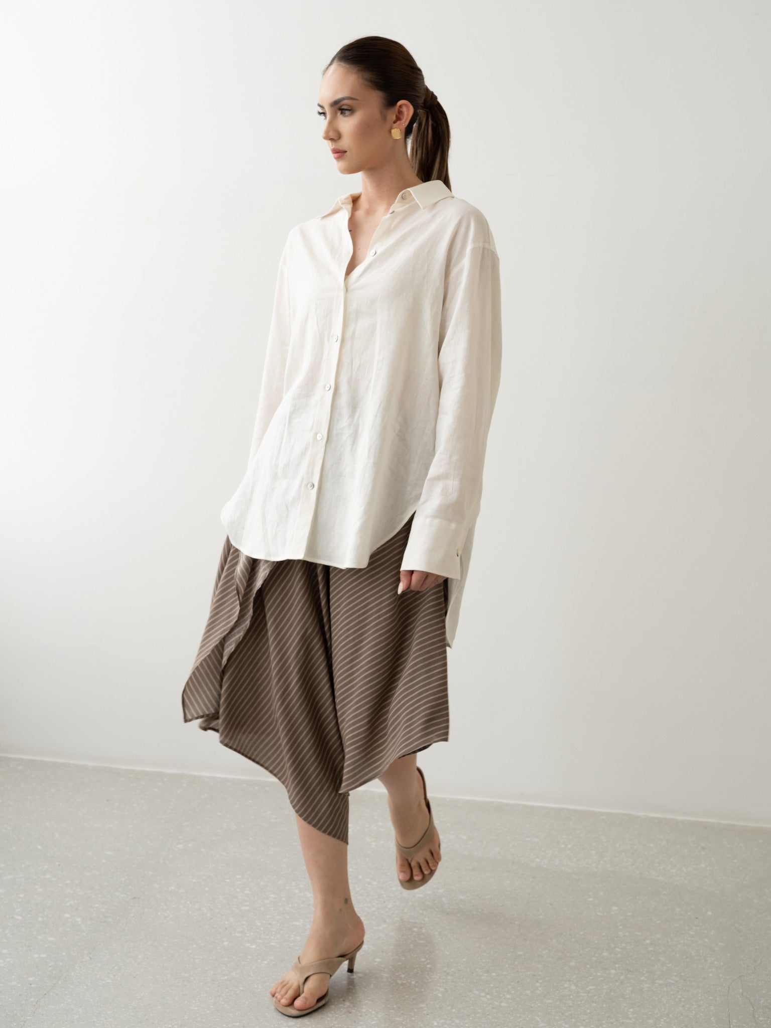 Oaken Oversized Linen Shirt