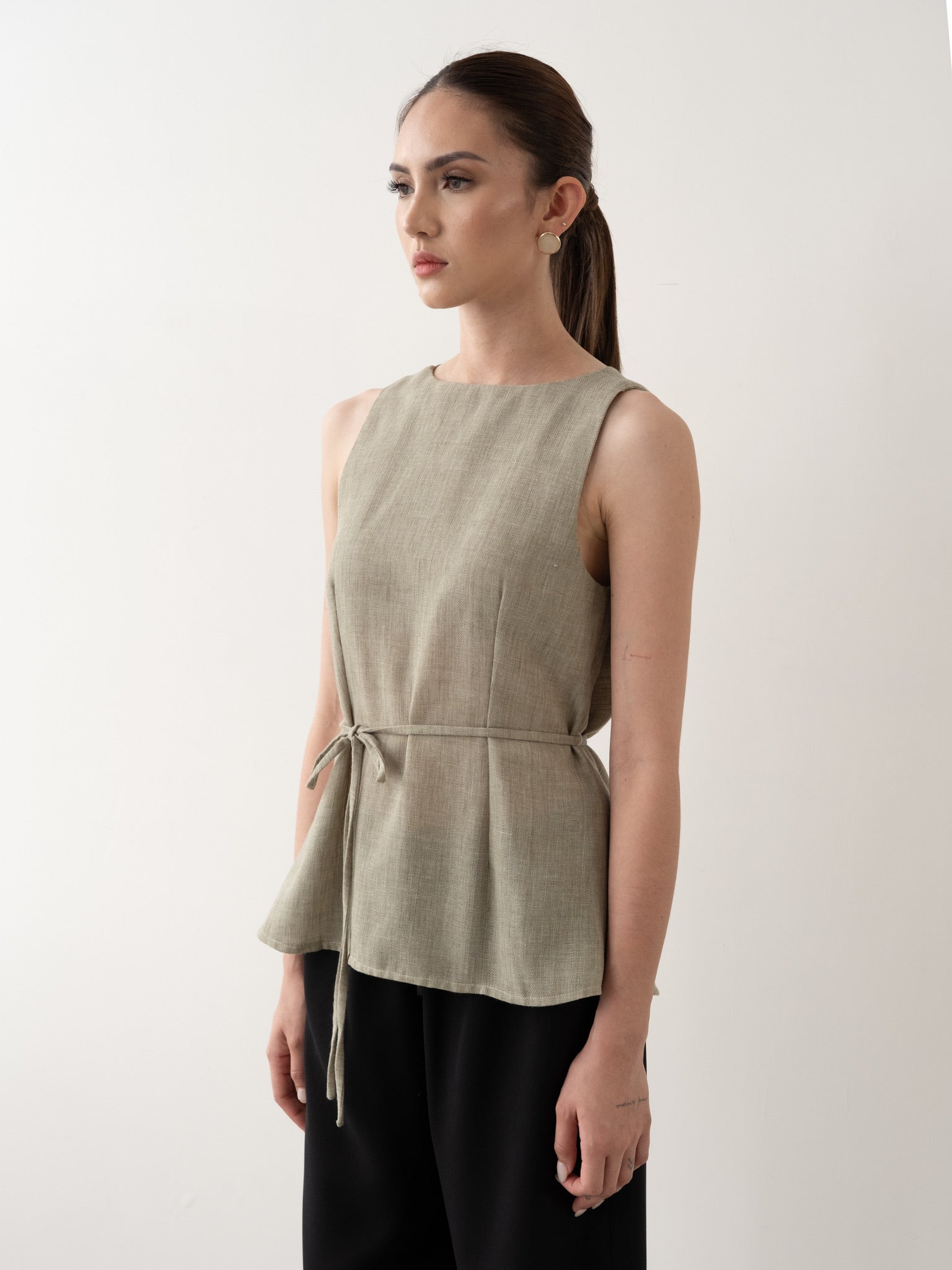 Sahara Draped Cowl Back Top