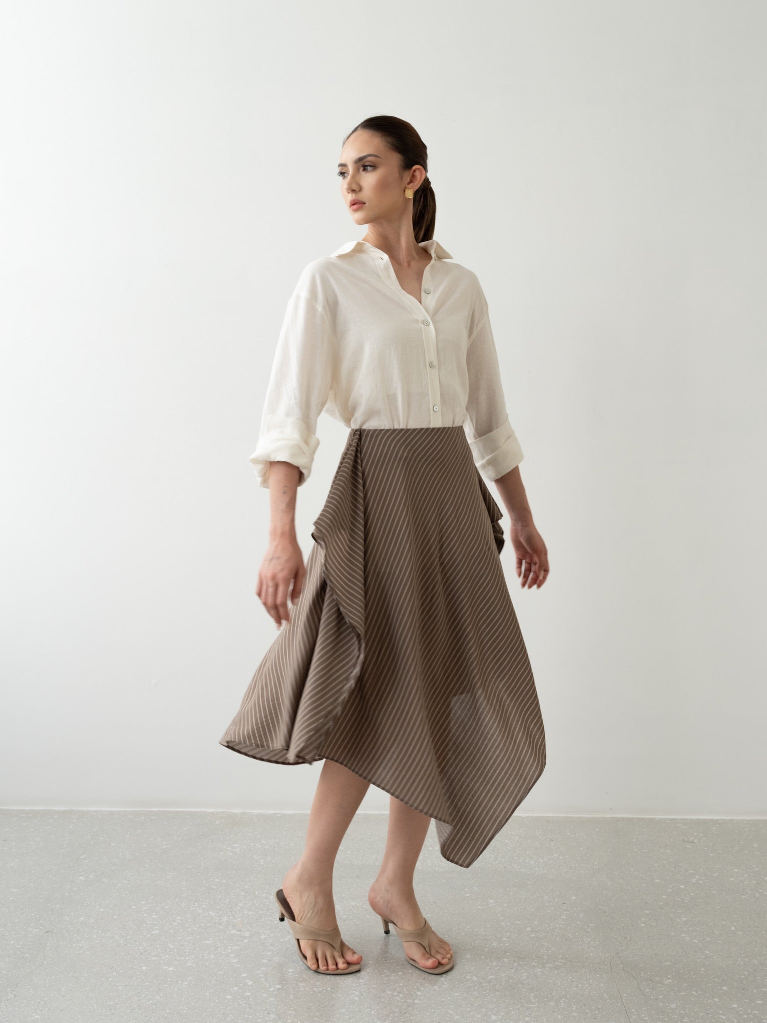 River  Asymmetrical  Skirt
