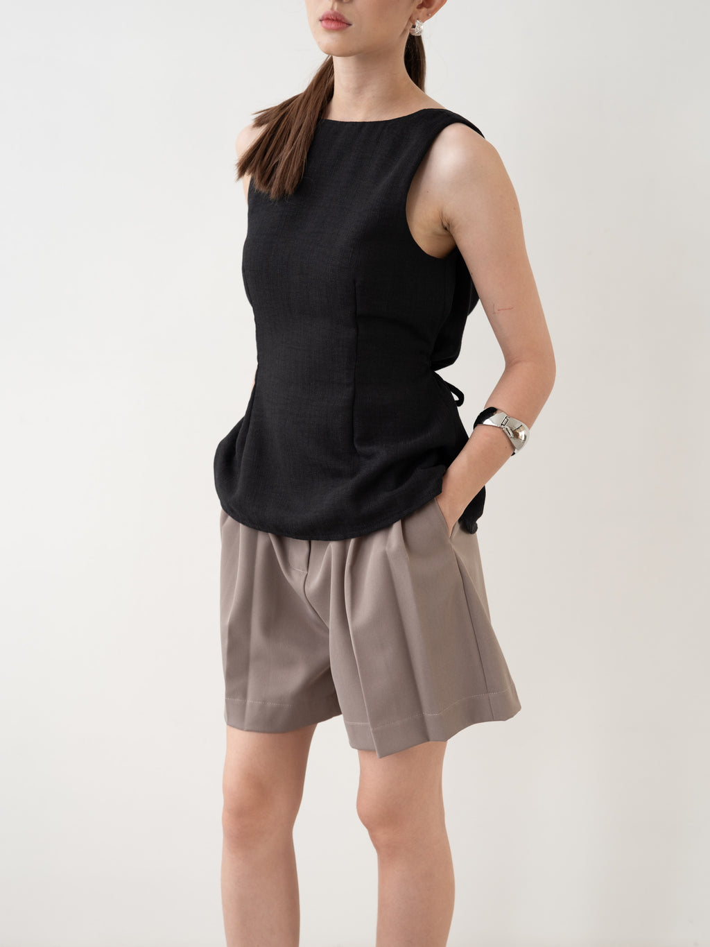 Sahara Draped Cowl Back Top