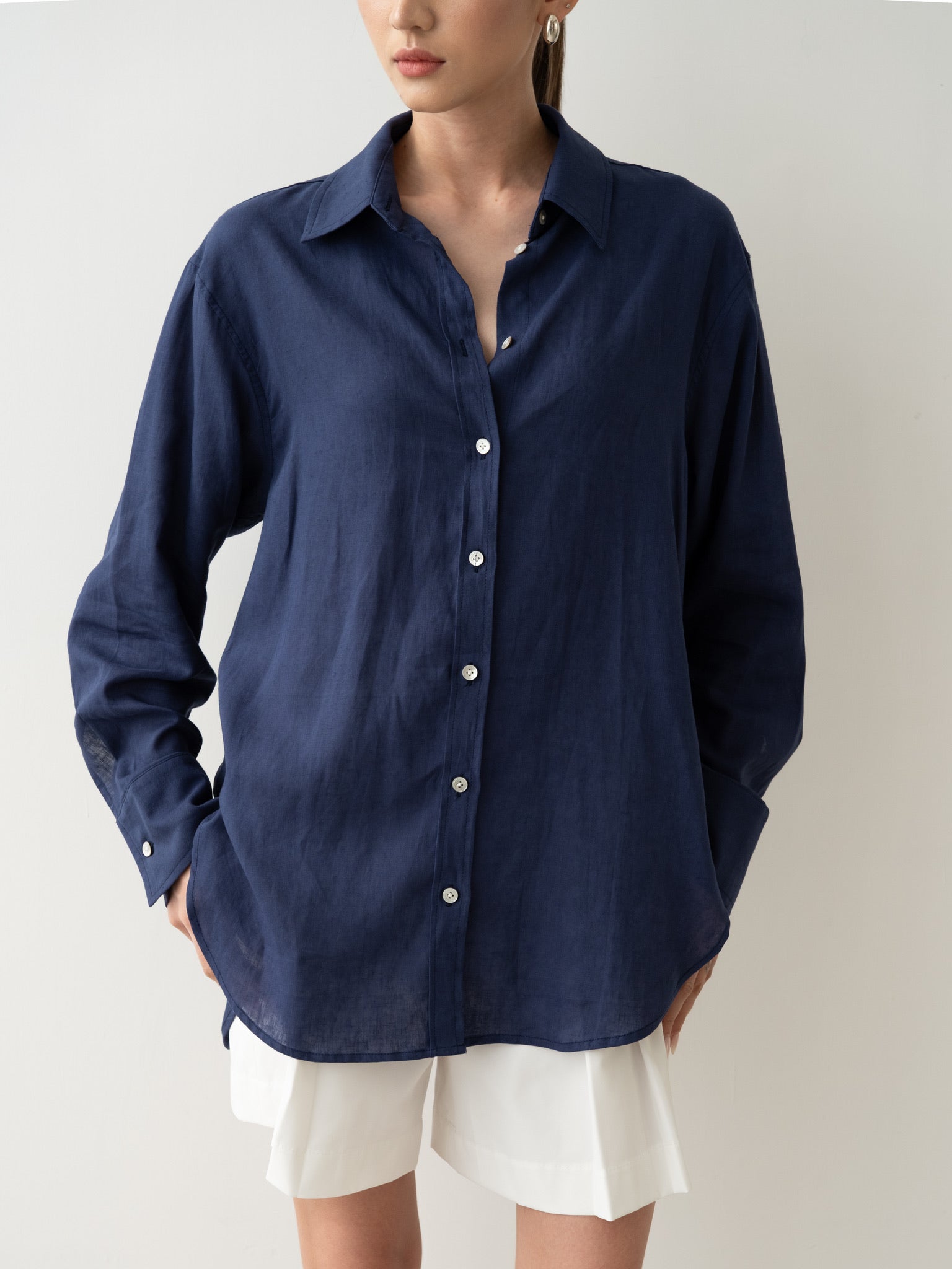 Oaken Oversized Linen Shirt
