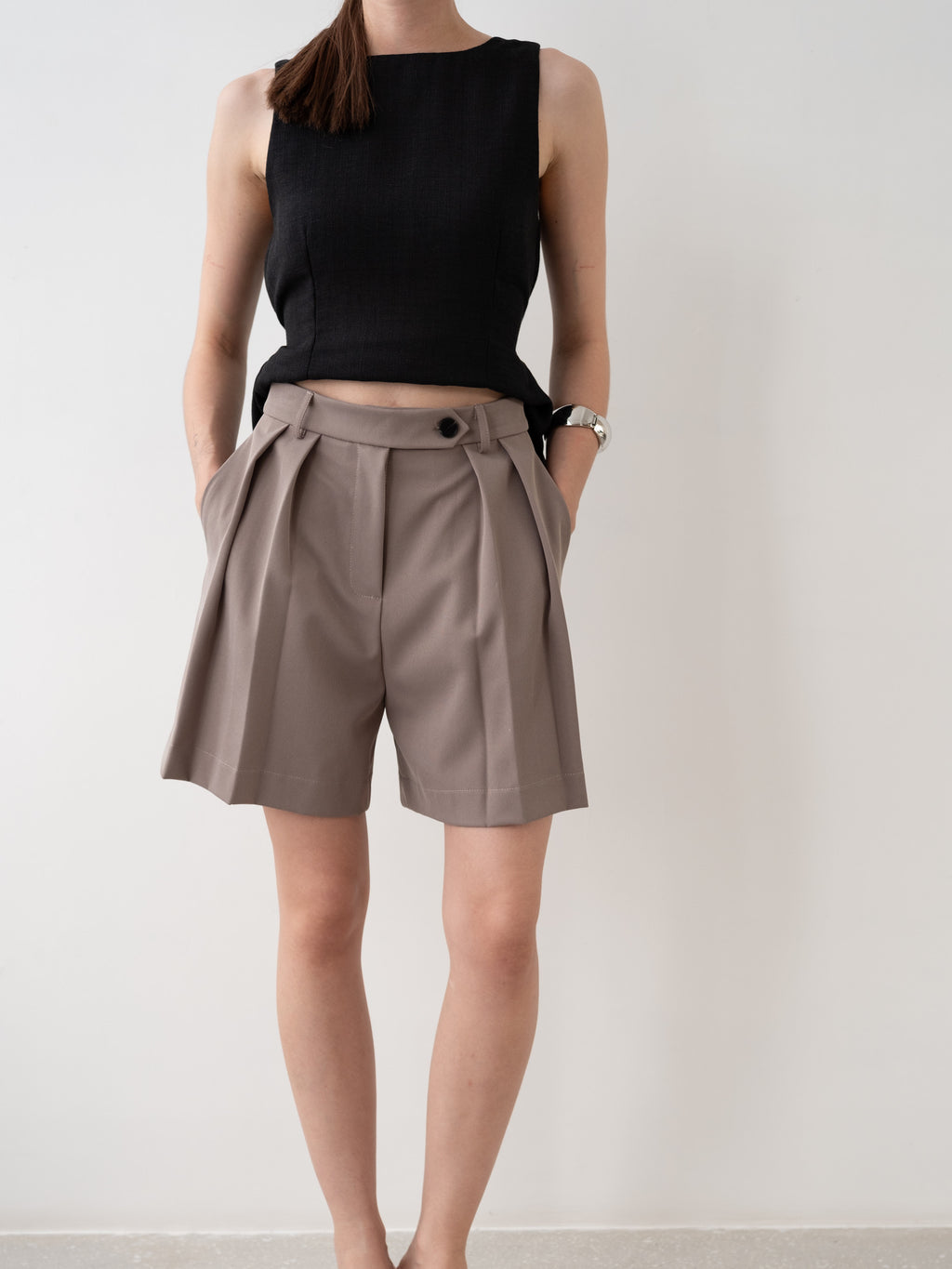 Marshall Pleated Shorts