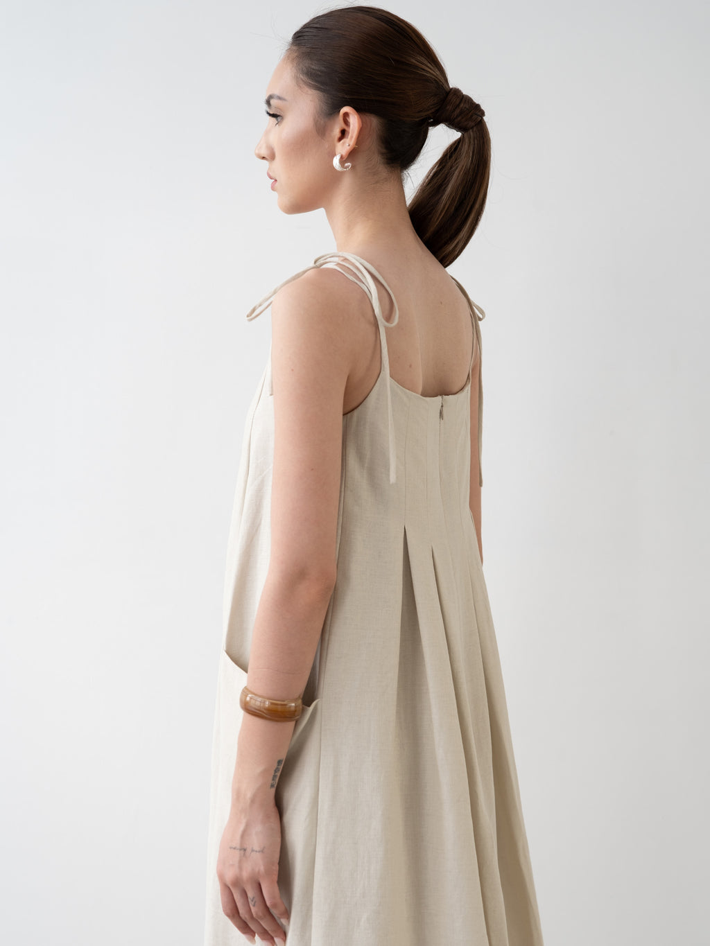 Peggy Pleated Dress