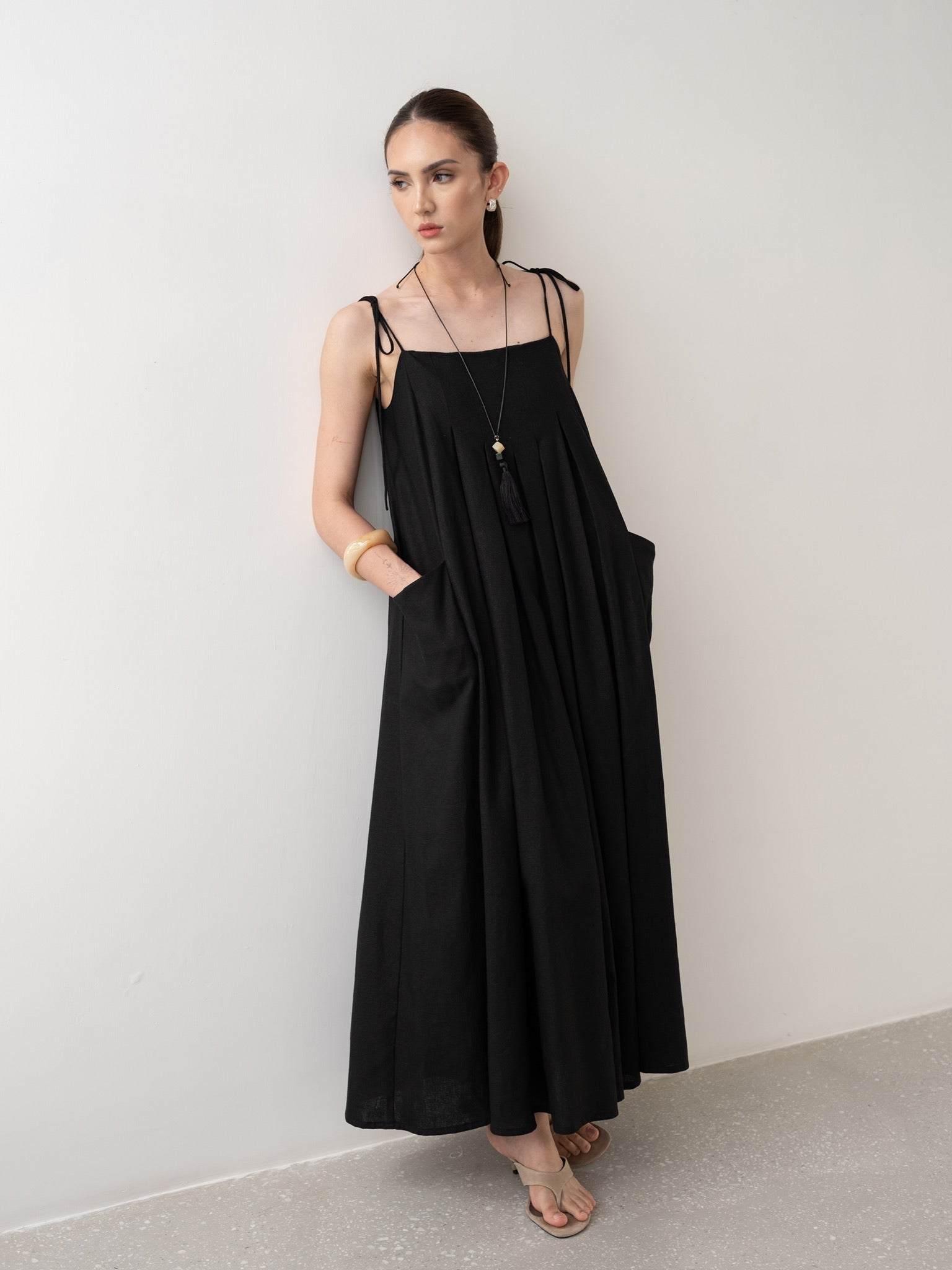 Peggy Pleated Dress