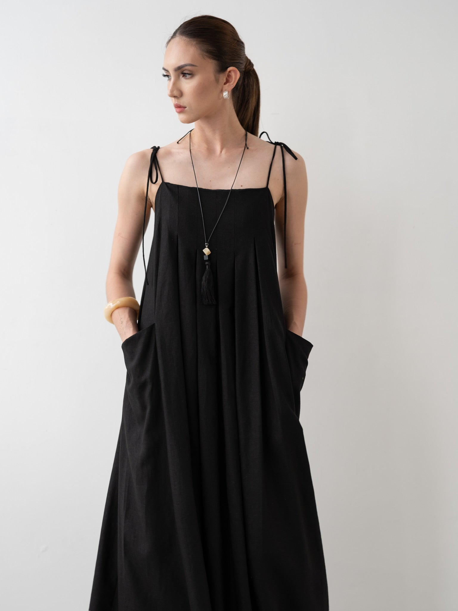 Peggy Pleated Dress
