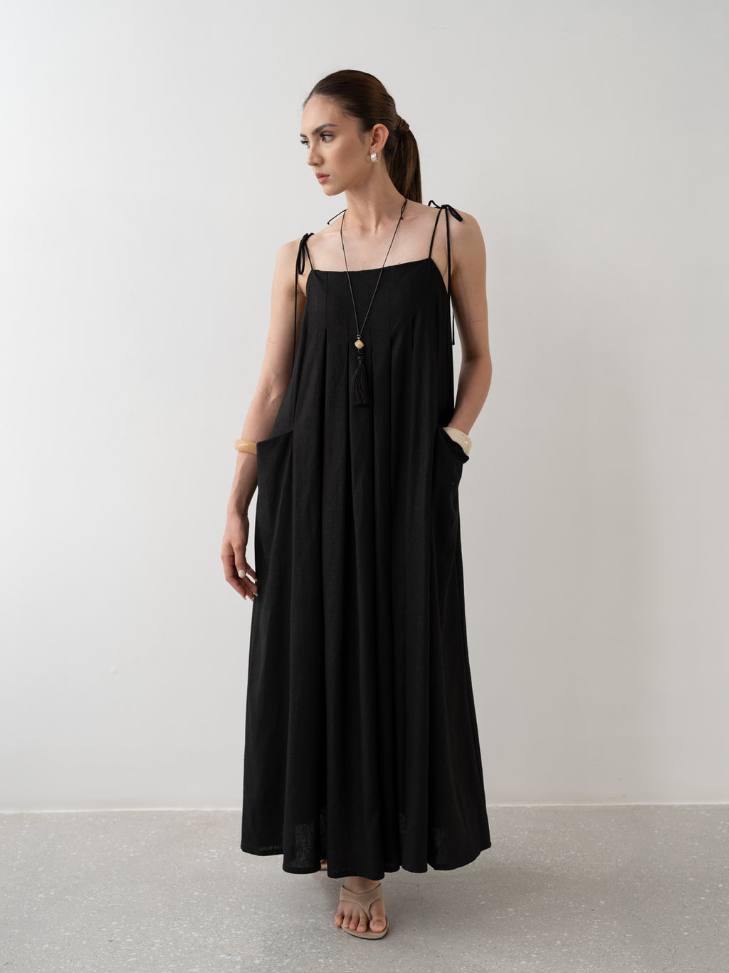 Peggy Pleated Dress